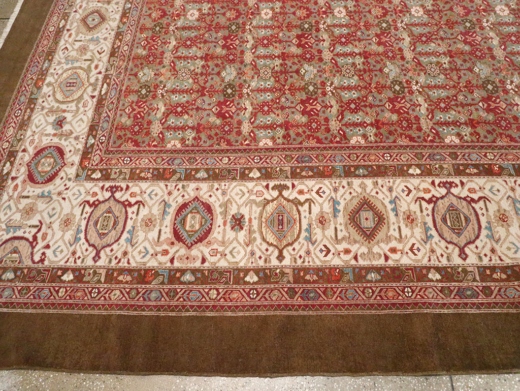 Vintage Persian Malayer Large Carpet, No.31194 - Gsblank