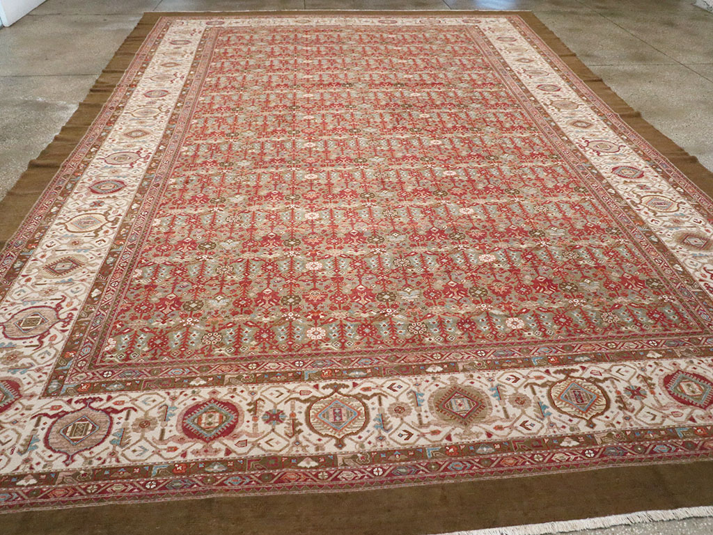 Vintage Persian Malayer Large Carpet, No.31194 - Gsblank