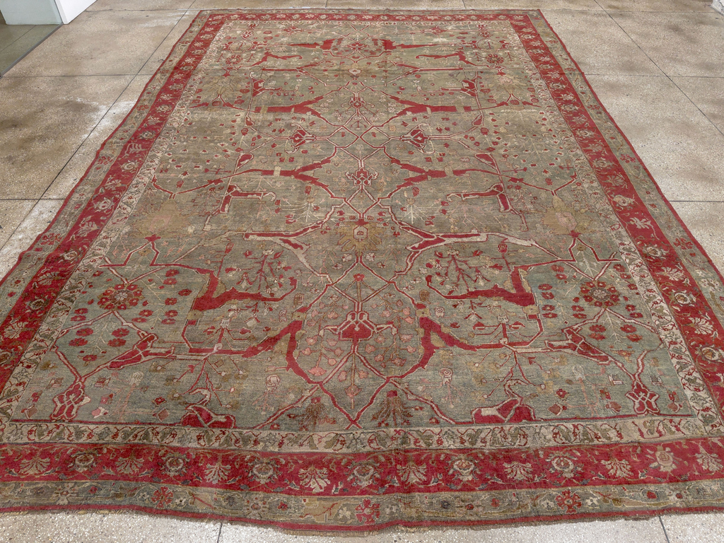 Antique Persian Bidjar Large Carpet, No.31199 - Gsblank