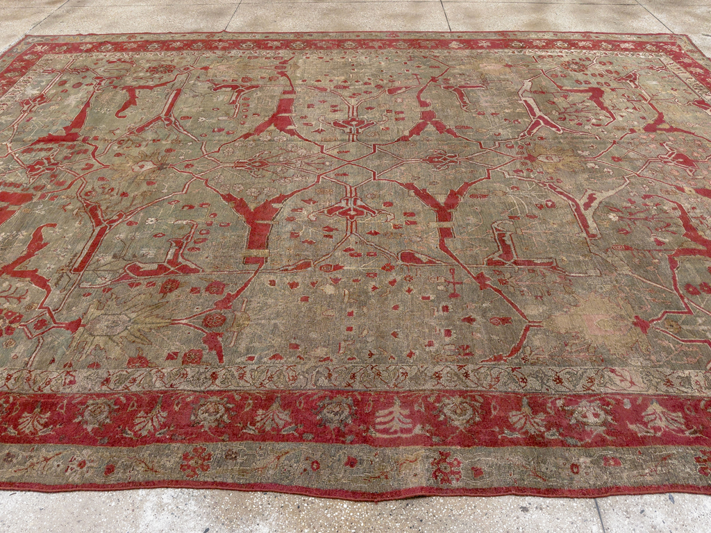 Antique Persian Bidjar Large Carpet, No.31199 - Gsblank