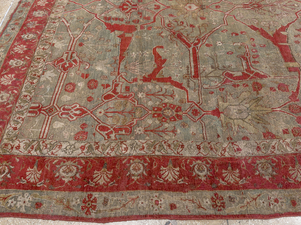 Antique Persian Bidjar Large Carpet, No.31199 - Gsblank