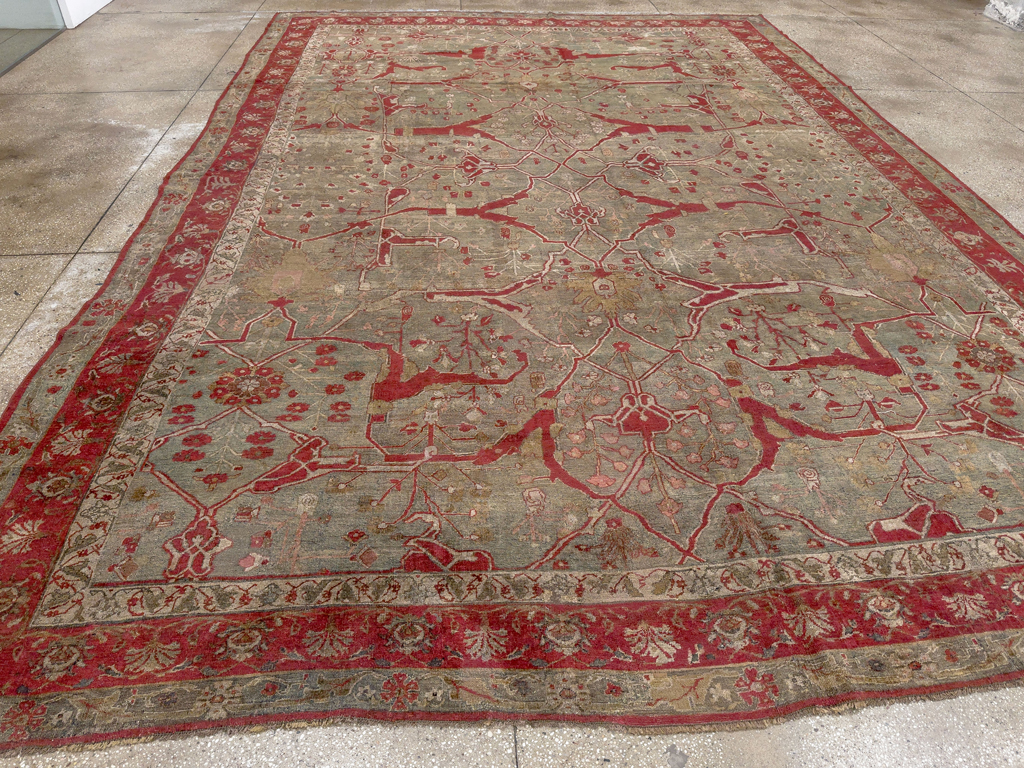 Antique Persian Bidjar Large Carpet, No.31199 - Gsblank