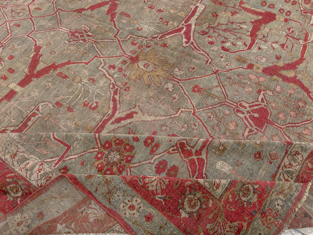 Antique Persian Bidjar Large Carpet, No.31199 - Gsblank