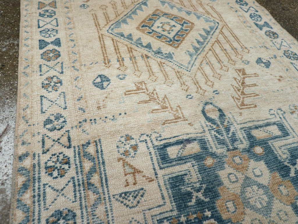 Vintage Persian Karajeh Runner, No.31201 - Gsblank