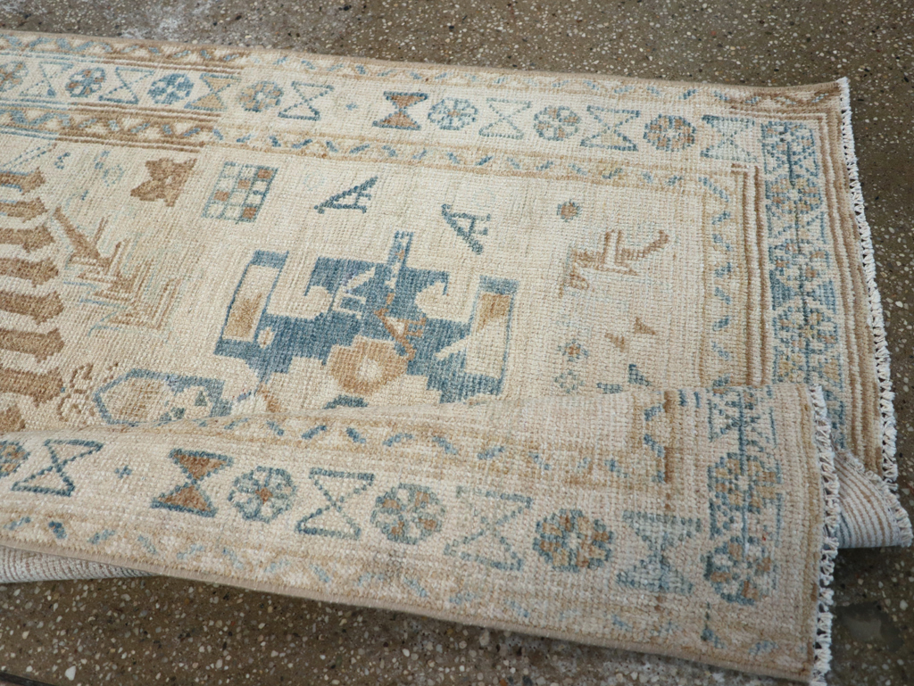 Vintage Persian Karajeh Runner, No.31201 - Gsblank