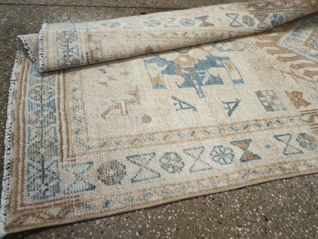 Vintage Persian Karajeh Runner, No.31201 - Gsblank