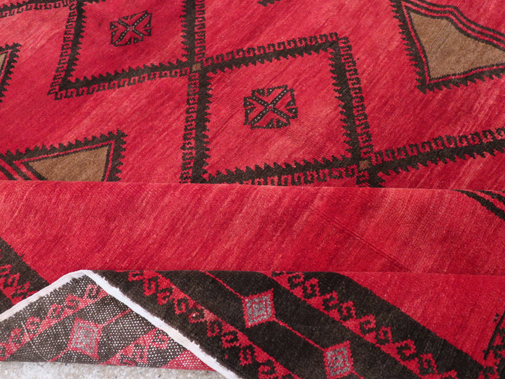 Vintage Turkish Anatolian Tribal Room Size Carpet, No.31202 - Gsblank