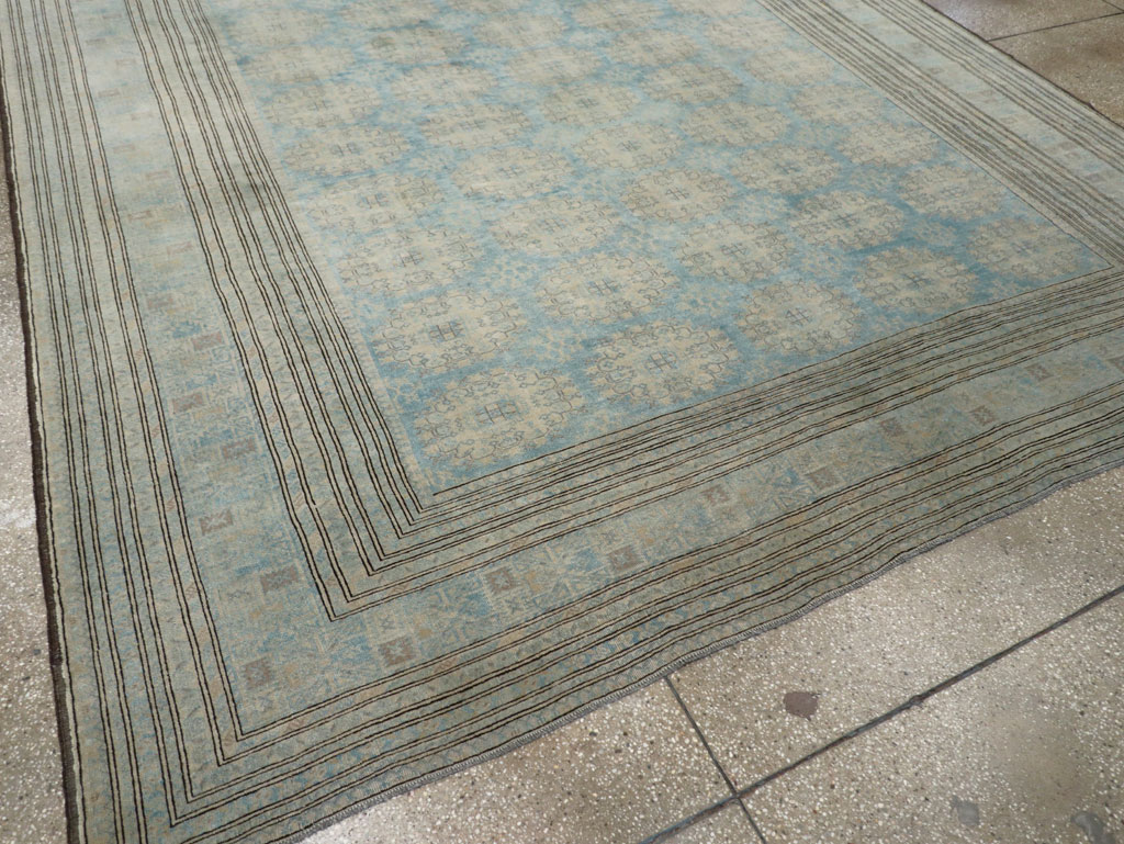 Antique Central Asian Turkoman Room Size Carpet, No.31214 - Gsblank