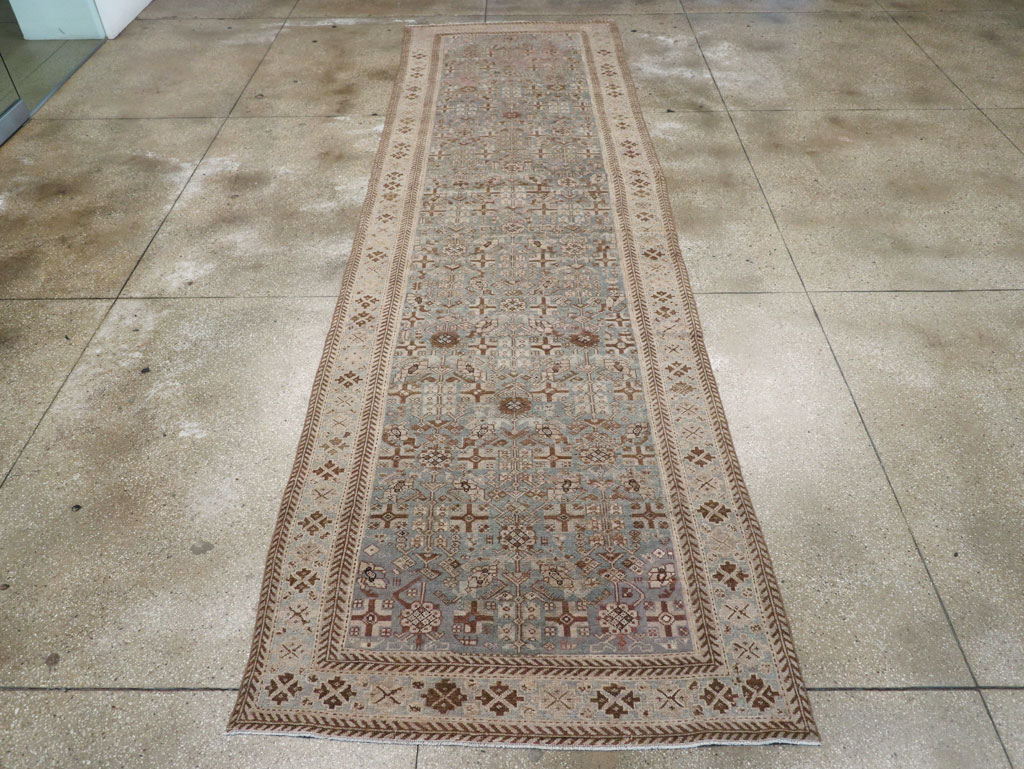 Antique Persian Malayer Long Gallery Carpet, No.31216 - Gsblank