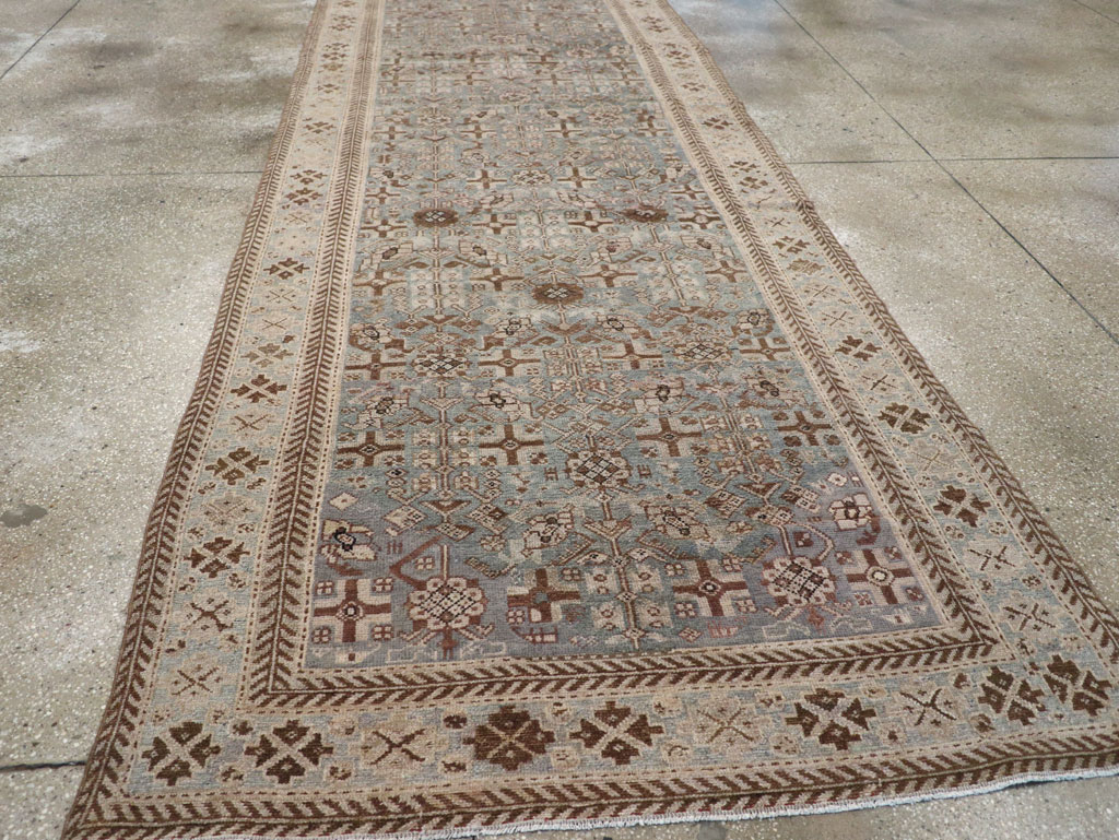 Antique Persian Malayer Long Gallery Carpet, No.31216 - Gsblank