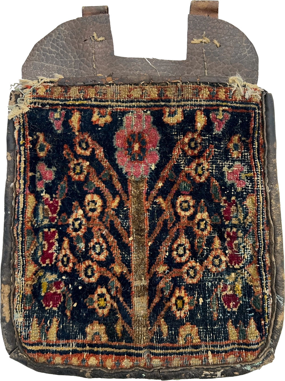 Antique Persian Tabriz Bag, No.31221 - Gsblank