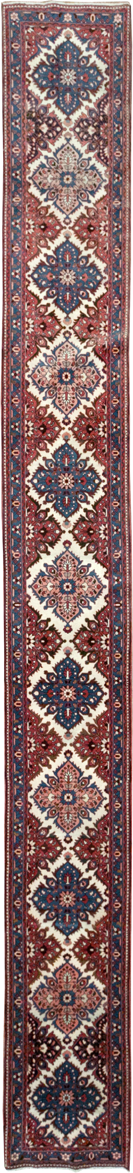 Vintage Persian Hamadan Runner, No.31224 - Gsblank