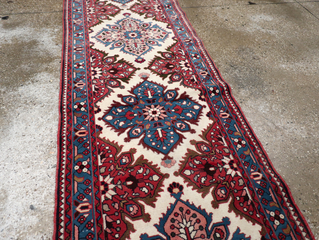Vintage Persian Hamadan Runner, No.31224 - Gsblank