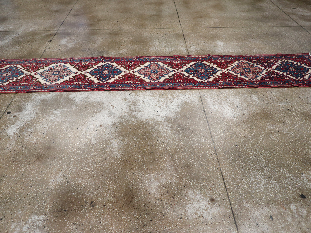 Vintage Persian Hamadan Runner, No.31224 - Gsblank