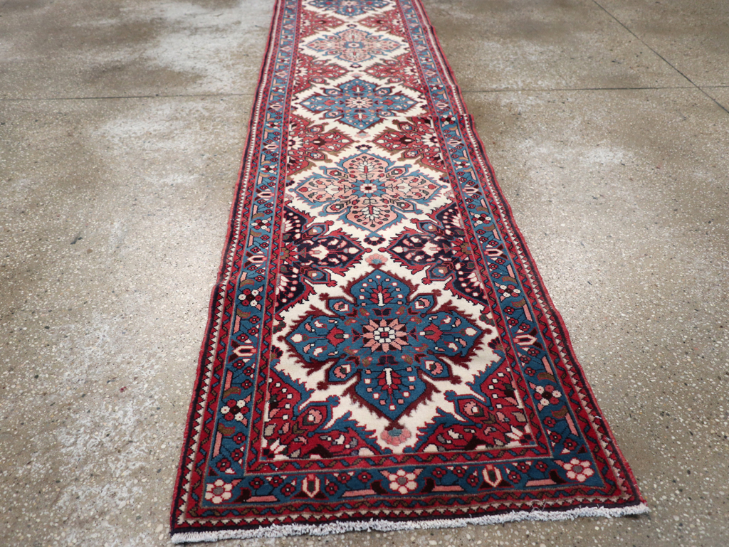 Vintage Persian Hamadan Runner, No.31224 - Gsblank