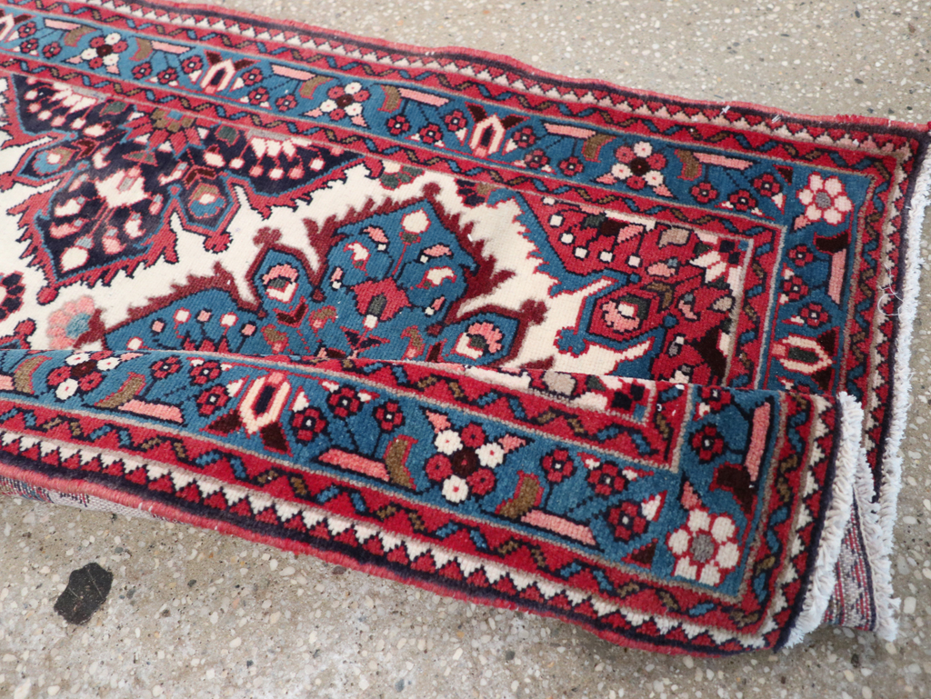 Vintage Persian Hamadan Runner, No.31224 - Gsblank