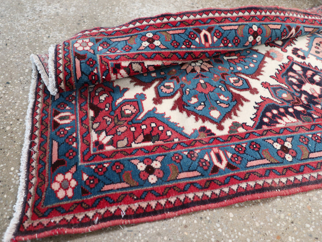 Vintage Persian Hamadan Runner, No.31224 - Gsblank