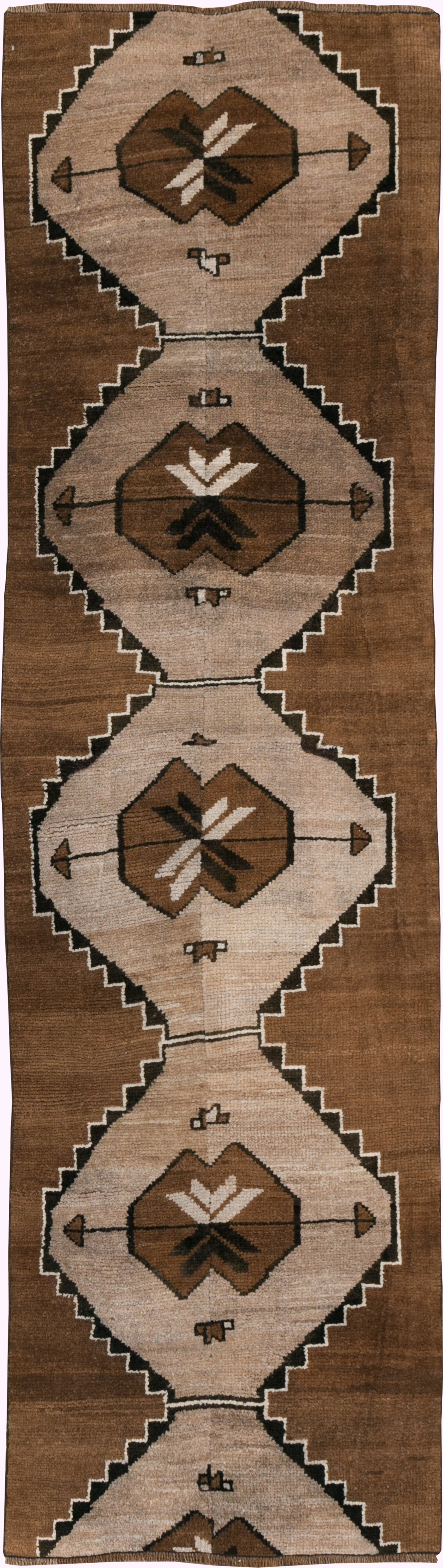 Vintage Turkish Anatolian Tribal Runner, No.31229 - Gsblank