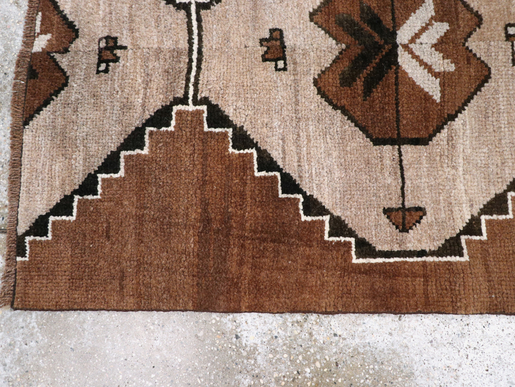 Vintage Turkish Anatolian Tribal Runner, No.31229 - Gsblank