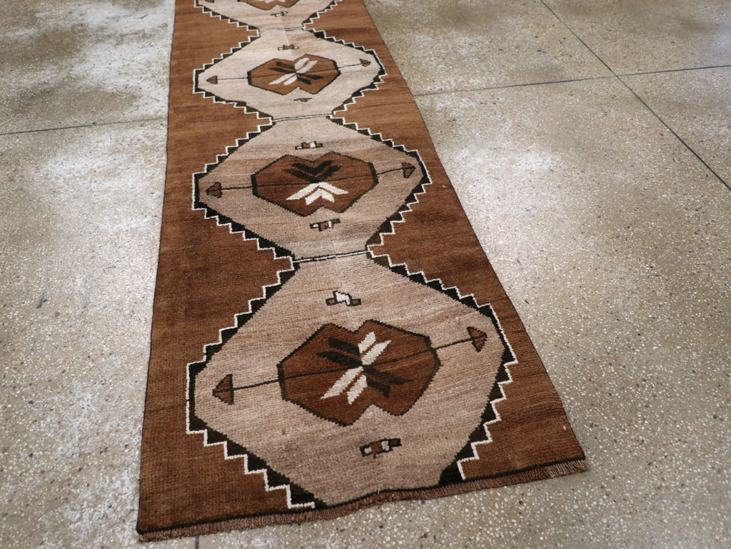 Vintage Turkish Anatolian Tribal Runner, No.31229 - Gsblank