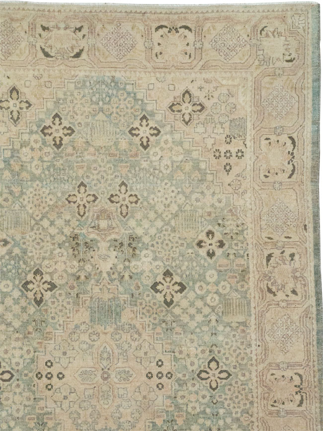Vintage Persian Joshegan Room Size Carpet, No.31230 - Gsblank