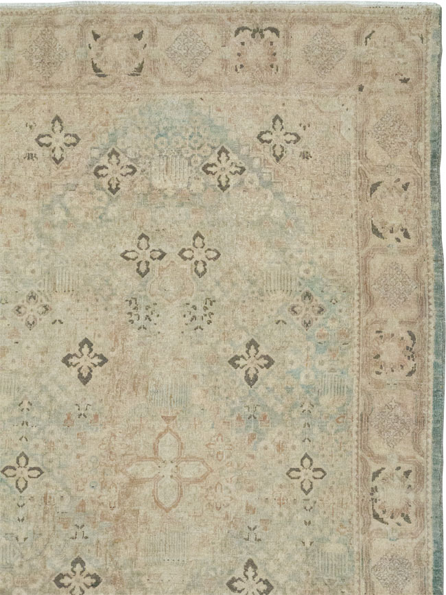 Vintage Persian Joshegan Room Size Carpet, No.31230 - Gsblank
