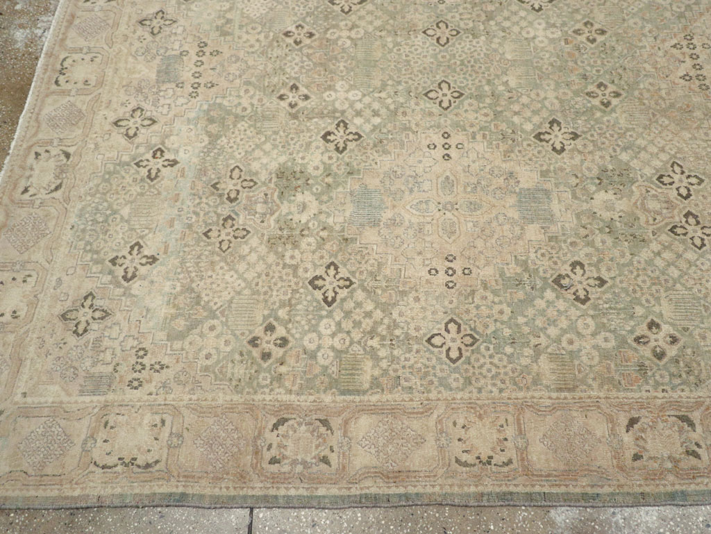 Vintage Persian Joshegan Room Size Carpet, No.31230 - Gsblank