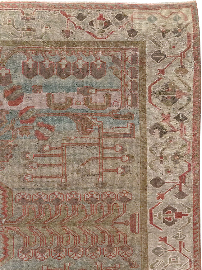Antique Persian Bakhtiari Gallery Rug, No.31231 - Gsblank