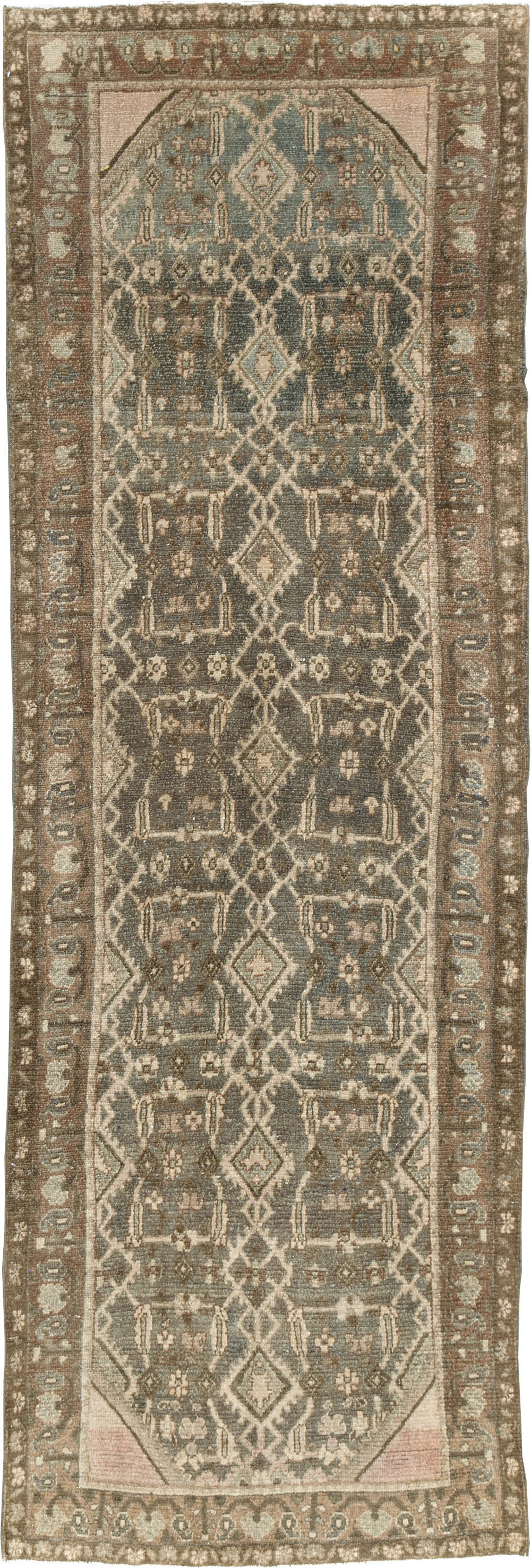 Vintage Persian Malayer Runner, No.31233 - Gsblank