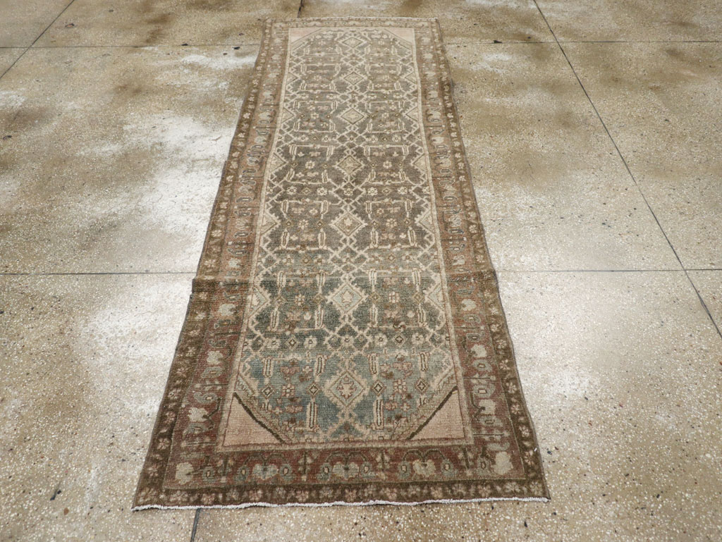Vintage Persian Malayer Runner, No.31233 - Gsblank