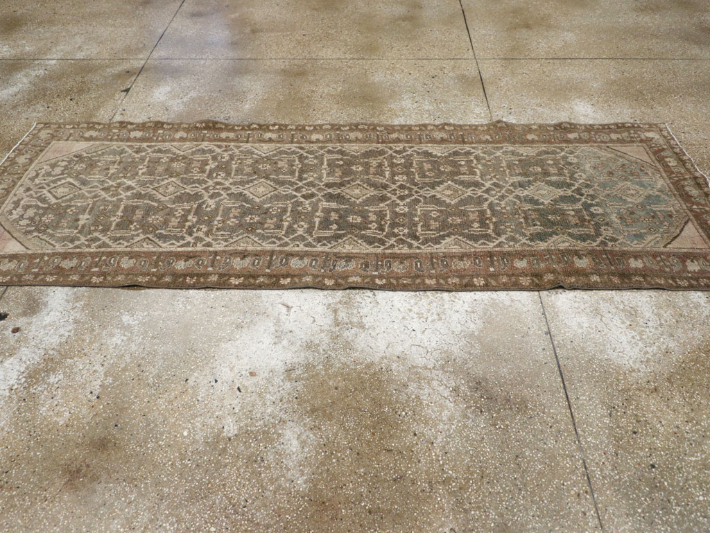 Vintage Persian Malayer Runner, No.31233 - Gsblank