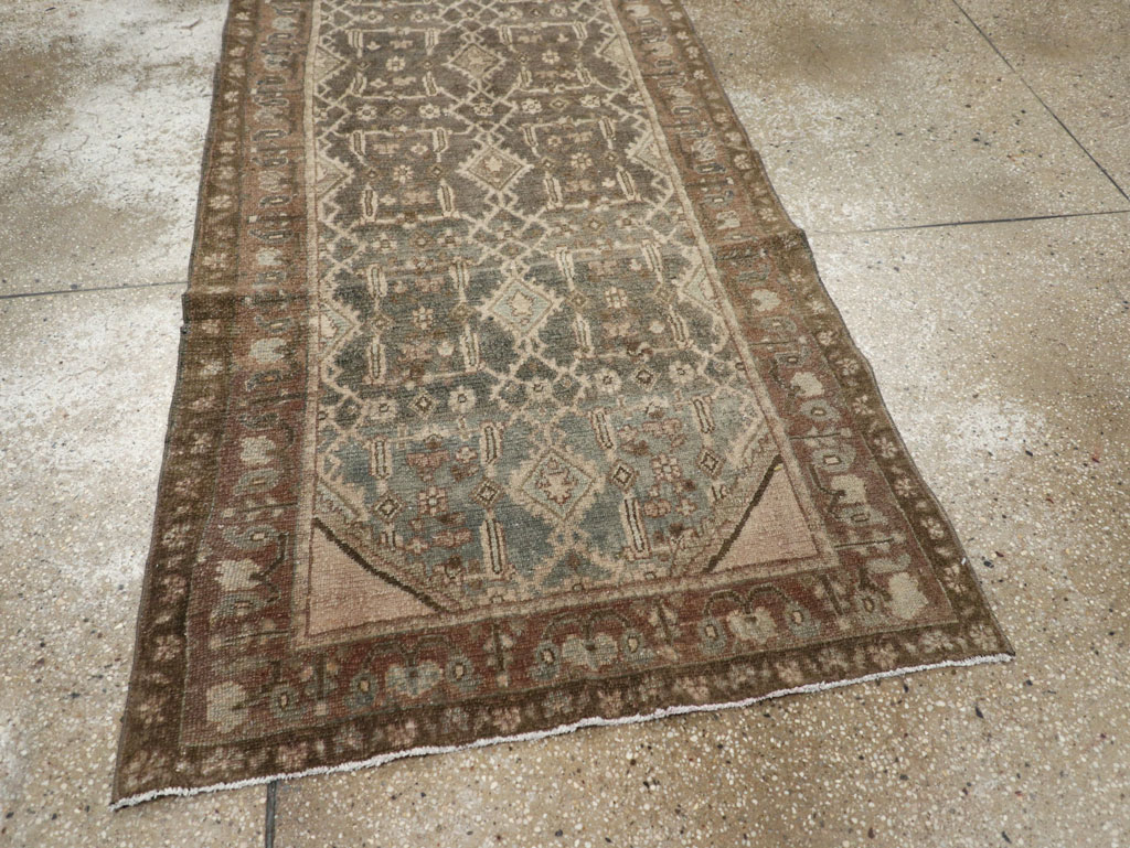 Vintage Persian Malayer Runner, No.31233 - Gsblank