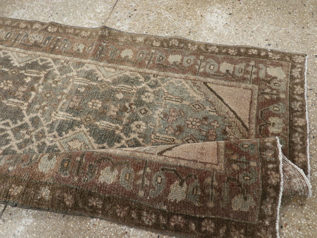 Vintage Persian Malayer Runner, No.31233 - Gsblank
