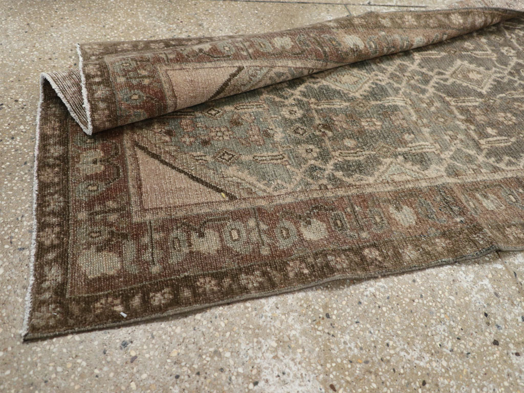 Vintage Persian Malayer Runner, No.31233 - Gsblank
