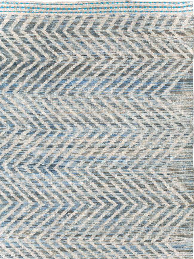 Modern Turkish Flatweave, No.31240 - Gsblank