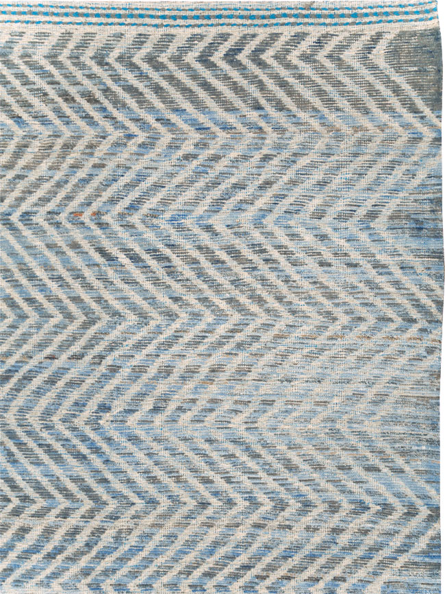 Modern Turkish Flatweave, No.31240 - Gsblank