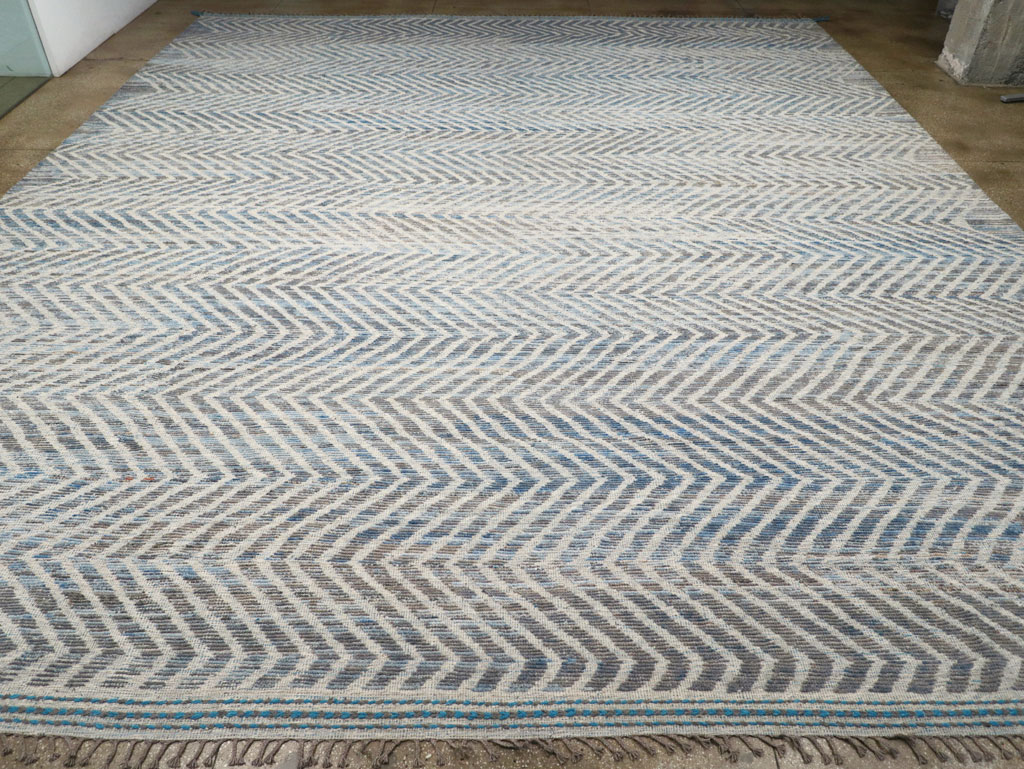 Modern Turkish Flatweave, No.31240 - Gsblank