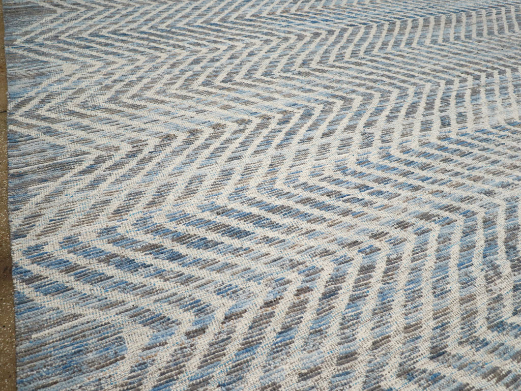 Modern Turkish Flatweave, No.31240 - Gsblank