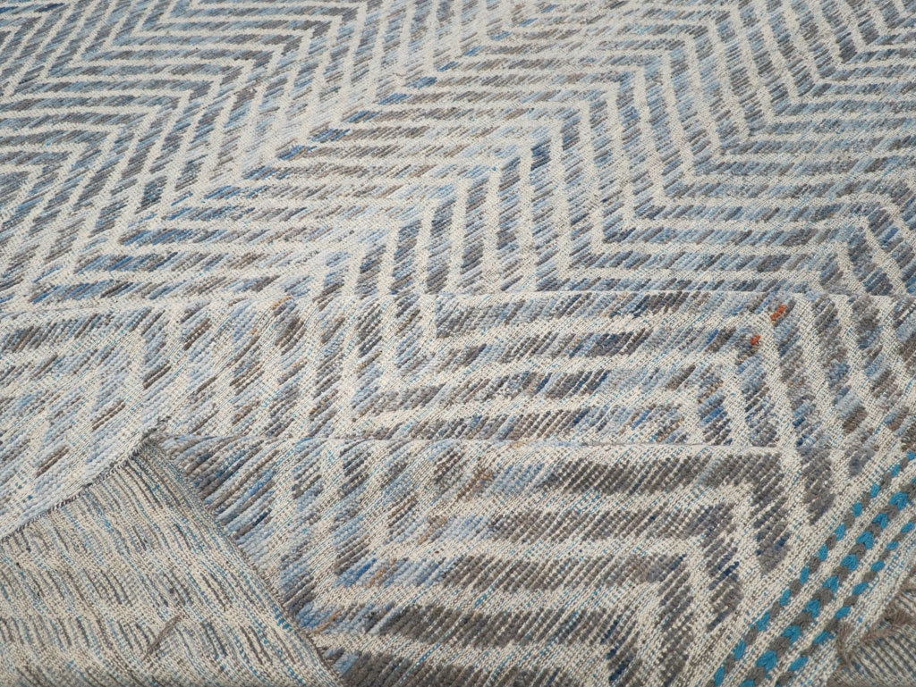 Modern Turkish Flatweave, No.31240 - Gsblank
