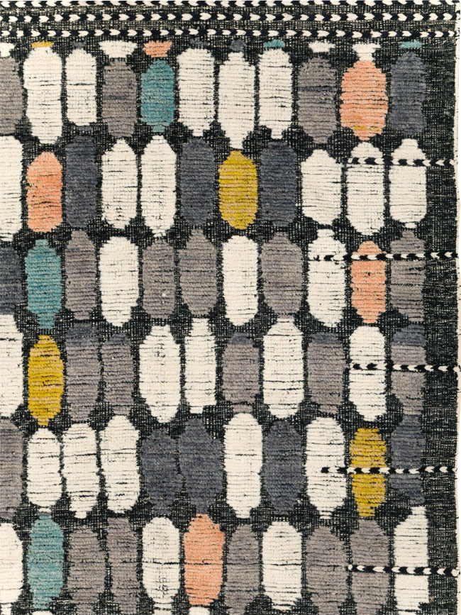 Modern Turkish Flatweave Kilim Large Room Size Carpet, No.31244 - Gsblank