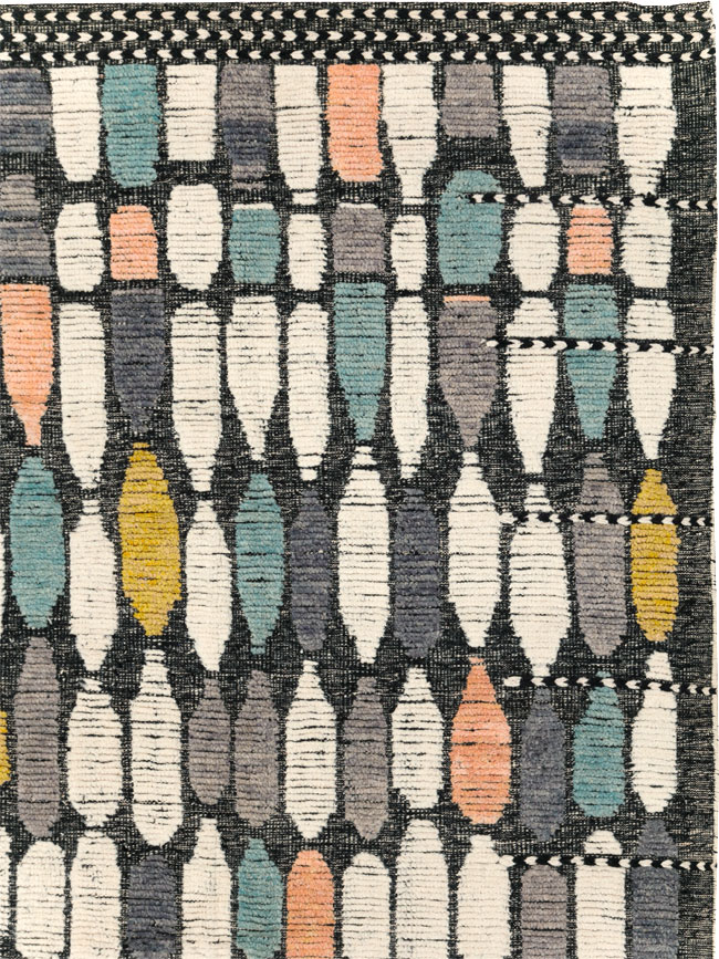 Modern Turkish Flatweave Kilim Large Room Size Carpet, No.31244 - Gsblank