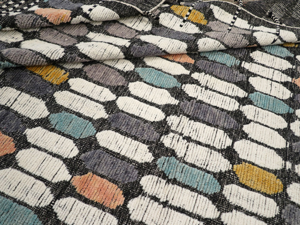 Modern Turkish Flatweave Kilim Large Room Size Carpet, No.31244 - Gsblank