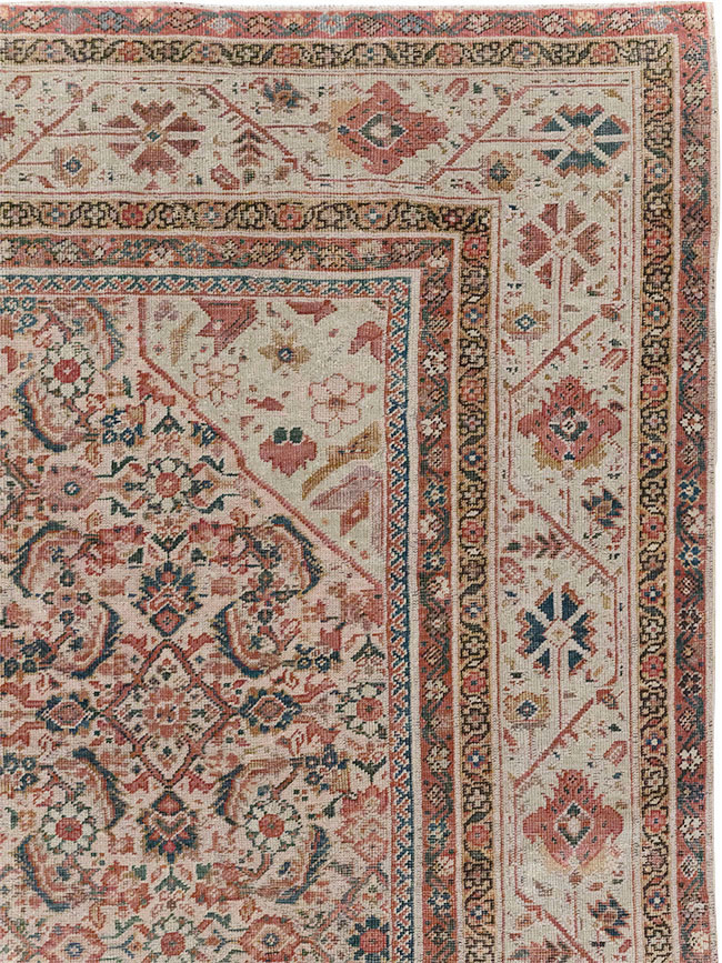 Antique Persian Fereghan Long and Narrow Gallery Carpet, No.31251 - Gsblank