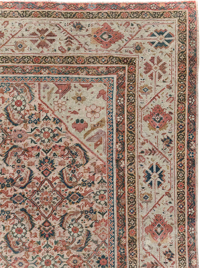 Antique Persian Fereghan Long and Narrow Gallery Carpet, No.31251 - Gsblank