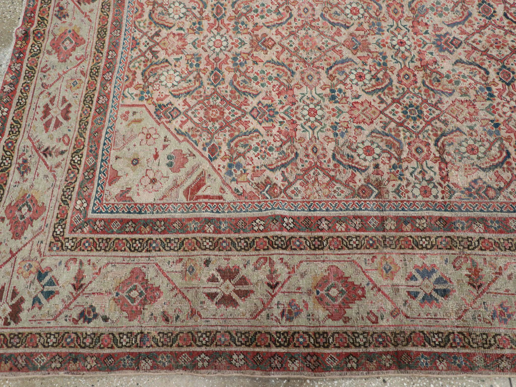 Antique Persian Fereghan Long and Narrow Gallery Carpet, No.31251 - Gsblank
