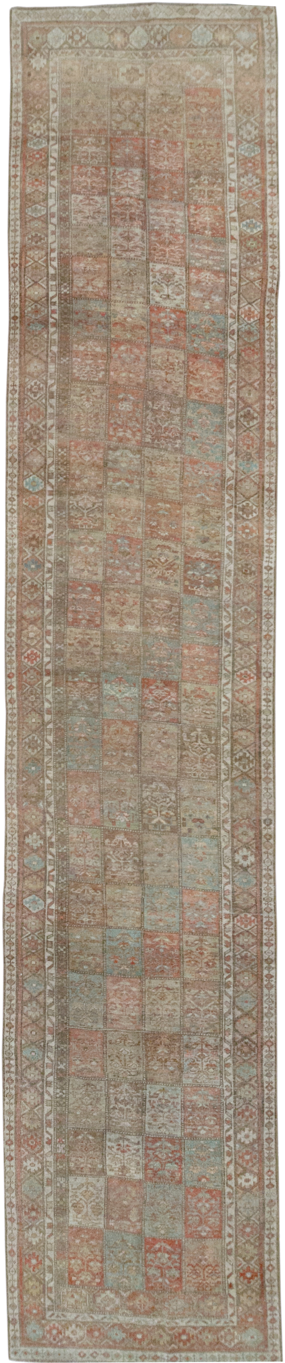 Antique Persian Kurd Bidjar Long Runner, No.31255 - Gsblank