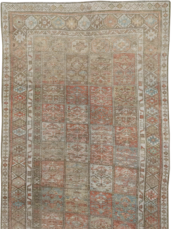 Antique Persian Kurd Bidjar Long Runner, No.31255 - Gsblank
