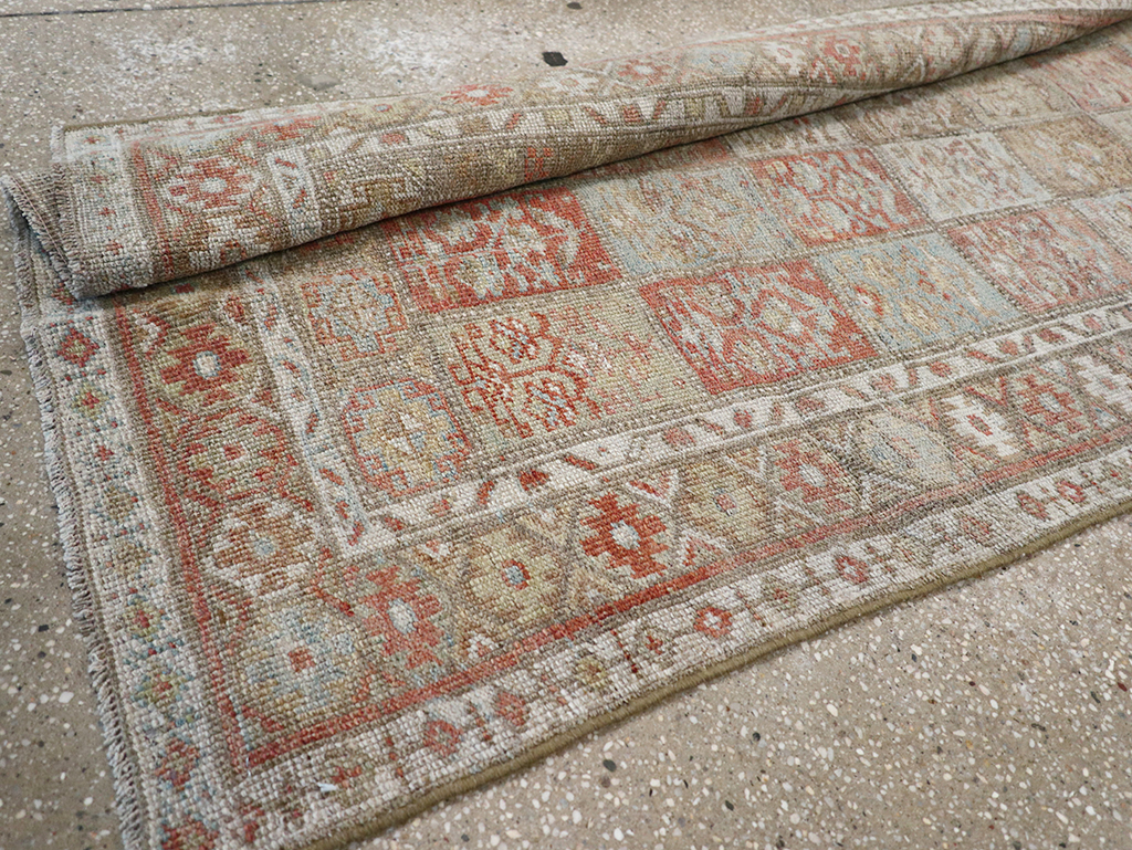 Antique Persian Kurd Bidjar Long Runner, No.31255 - Gsblank