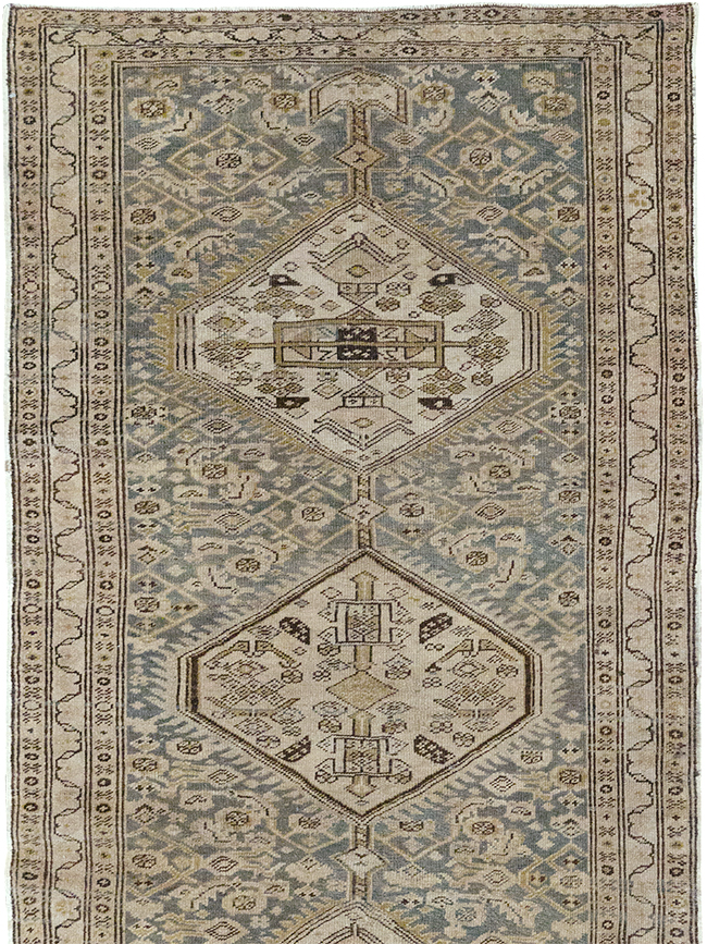 Vintage Persian Malayer Runner, No.31257 - Gsblank