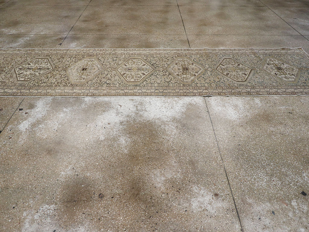 Vintage Persian Malayer Runner, No.31257 - Gsblank